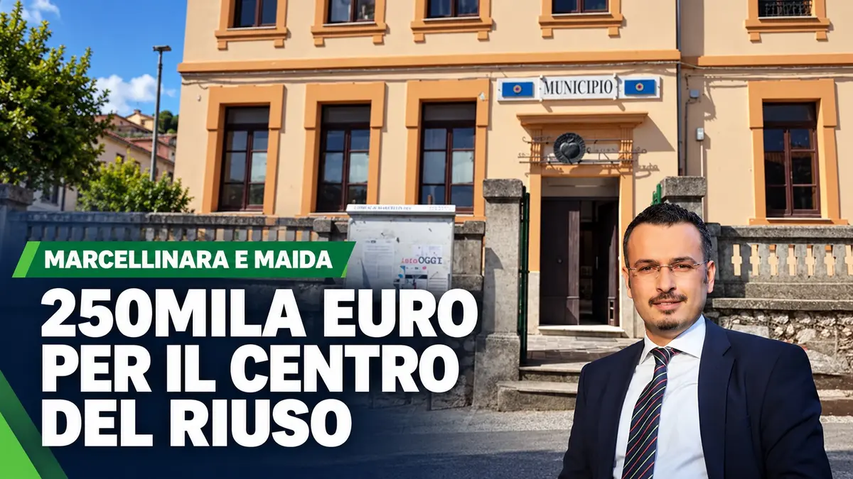 Marcellinara e Maida, 250mila euro per il nuovo Centro del Riuso