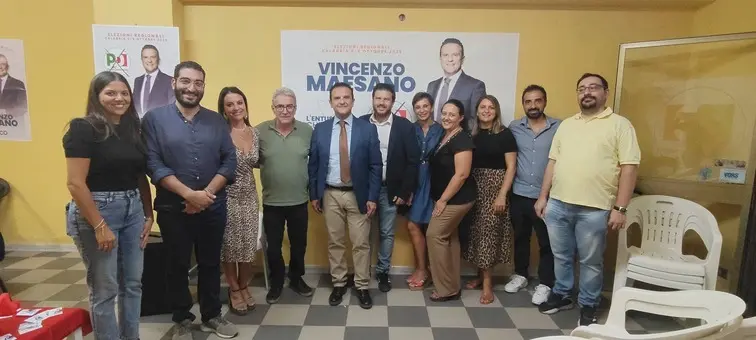 Bovalino: Vincenzo Maesano, candidato PD, si presenta agli elettori.