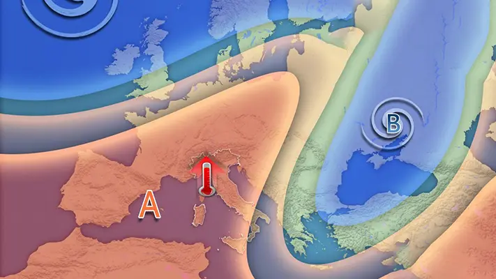 Meteo Pasqua e Pasquetta 2026: sole e temperature in aumento con l’anticiclone protagonista