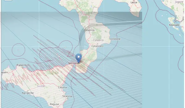 Terremoto in Calabria oggi: scossa a San Roberto, dati e aggiornamenti INGV