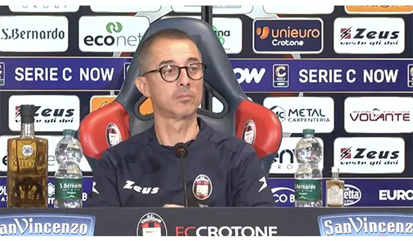 Catania - Crotone, Mister Longo: “Siamo pronti, con umiltà e ambizione. Federico titolare” (Video) 