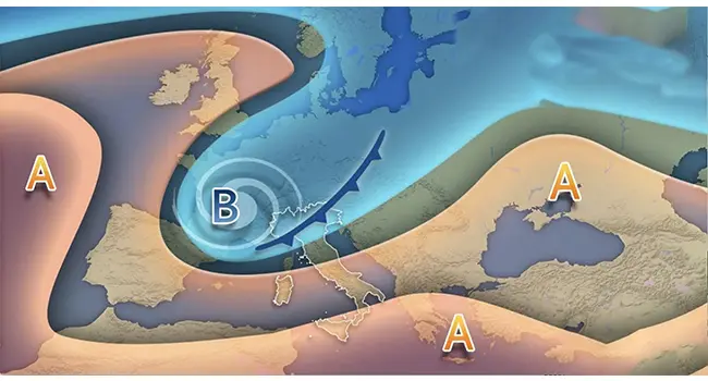 Previsioni Meteo: cambia tutto la prossima settimana. In arrivo temporali, nubifragi e un netto calo termico