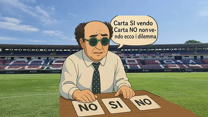Trattativa Guarascio–Oliva, il gioco delle tre carte continua: tra silenzi, promesse e nessuna firma