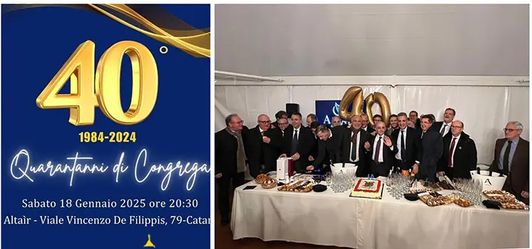 Catanzaro: celebrati i 40 anni dell’Antica Congrega Tre Colli