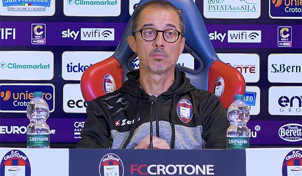 Mister Longo alla vigilia di Crotone-Monopoli: “Serve fame e umiltà per continuare a crescere” Video