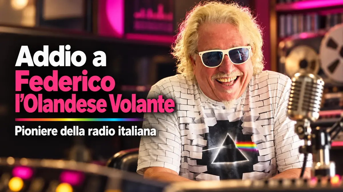 Addio a Federico l'Olandese Volante: pioniere della radio italiana