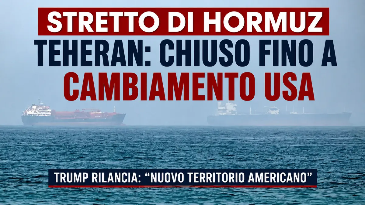 Guerra. Stretto di Hormuz chiuso, Teheran sfida gli Usa mentre Trump rilancia la rivendicazione americana