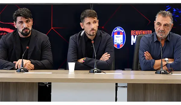 Crotone Calcio riparte con Leandro Greco. Video