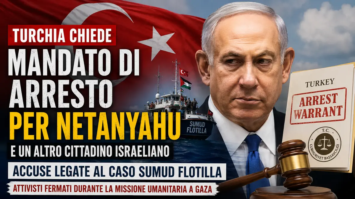 La Turchia spicca un mandato di arresto per Netanyahu: ecco i dettagli e gli scenari possibili
