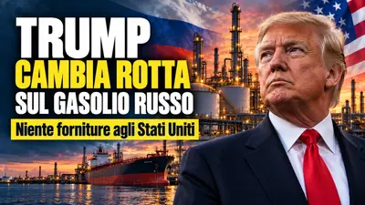 Trump cambia rotta sul gasolio russo: niente forniture agli Stati Uniti