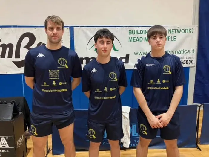 Tennistavolo Norbello: la A2 maschile ko a Reggio Emilia