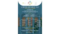 CRISEAWARD 2.0, sabato 3 ottobre la finale tra aziende calabresi all’Università Magna Graecia di Catanzaro