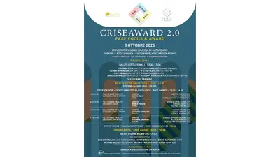 CRISEAWARD 2.0, sabato 3 ottobre la finale tra aziende calabresi all’Università Magna Graecia di Catanzaro