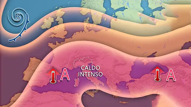 Meteo Ferragosto: ondata di caldo africano sull’Italia, punte di 40°C e afa intensa