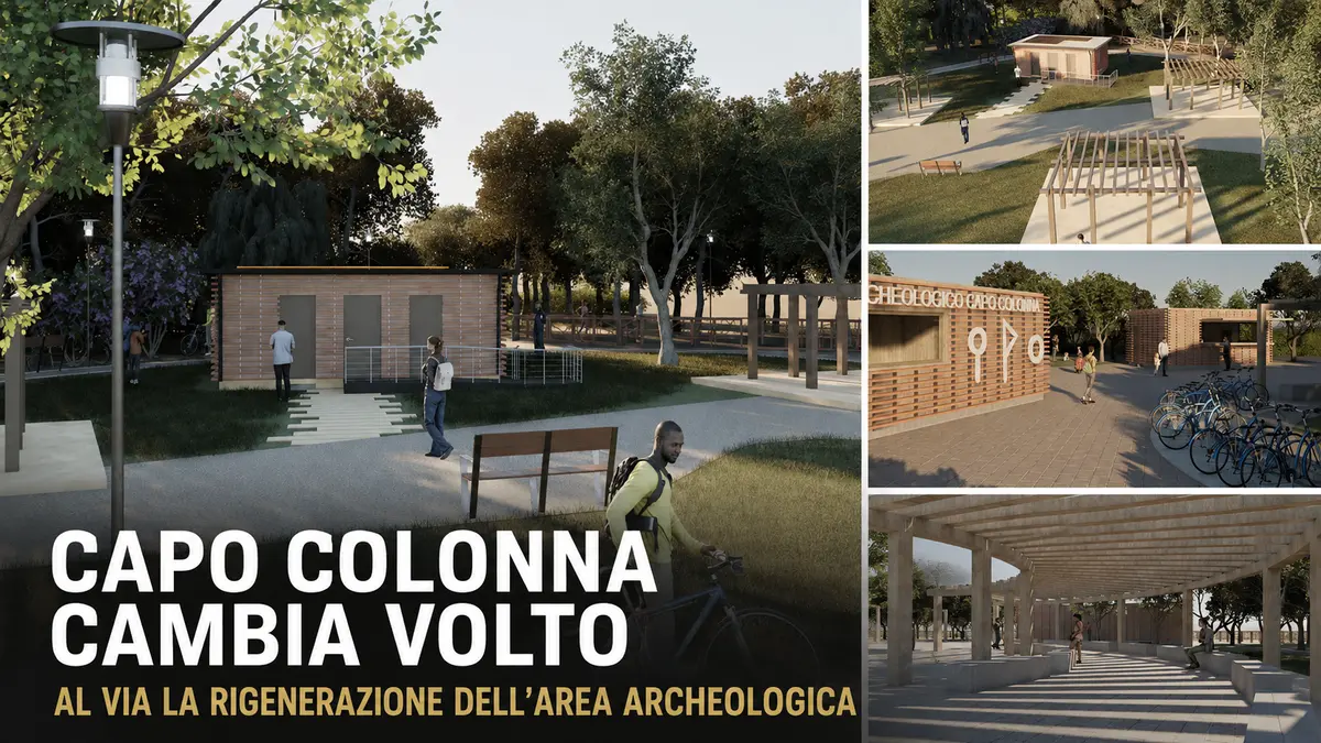 Capo Colonna cambia volto con la rigenerazione dell’area archeologica