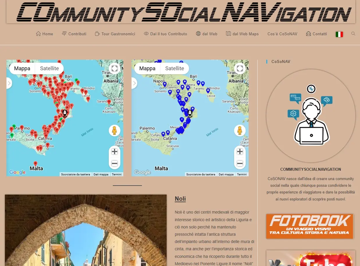 CoSoNAV: La WebApp che Rivoluziona l'Esplorazione Culturale e Storica