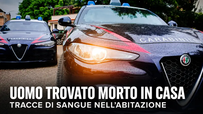 Uomo trovato morto in casa a Stignano tracce di sangue nell’abitazione