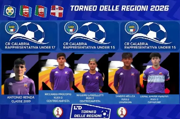 CR Calabria Under 17 – 15. I giovani talenti protagonisti del 2026