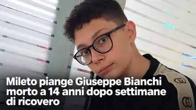 La Calabria piange Giuseppe Bianchi morto a 14 anni dopo settimane di ricovero