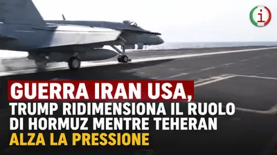 Guerra Iran Usa, Trump ridimensiona il ruolo di Hormuz mentre Teheran alza la pressione