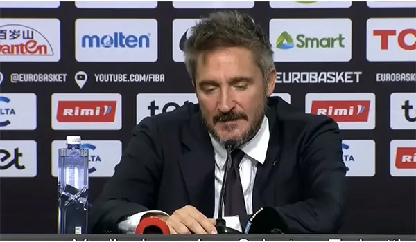 Gianmarco Pozzecco annuncia l’addio alla Nazionale di basket