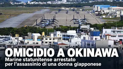 Omicidio a Okinawa: marine statunitense arrestato per l'assassinio di una donna giapponese