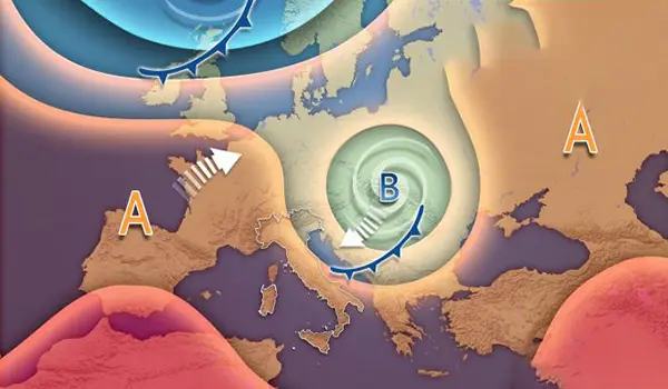 Meteo: vortice freddo in azione sull'Italia – ecco le previsioni