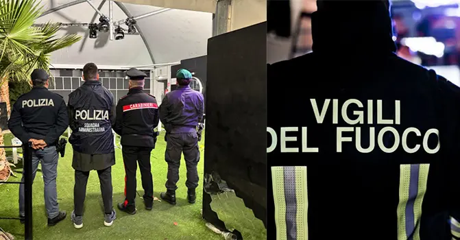 Controlli nei locali della movida a Catanzaro: task force interforze in una discoteca del litorale jonico