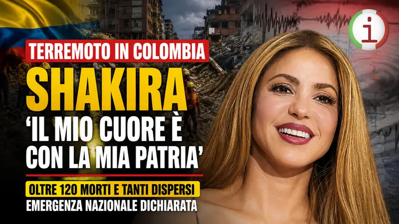 Terremoto in Colombia, Shakira vicina alle vittime: Il mio cuore è con la mia patria