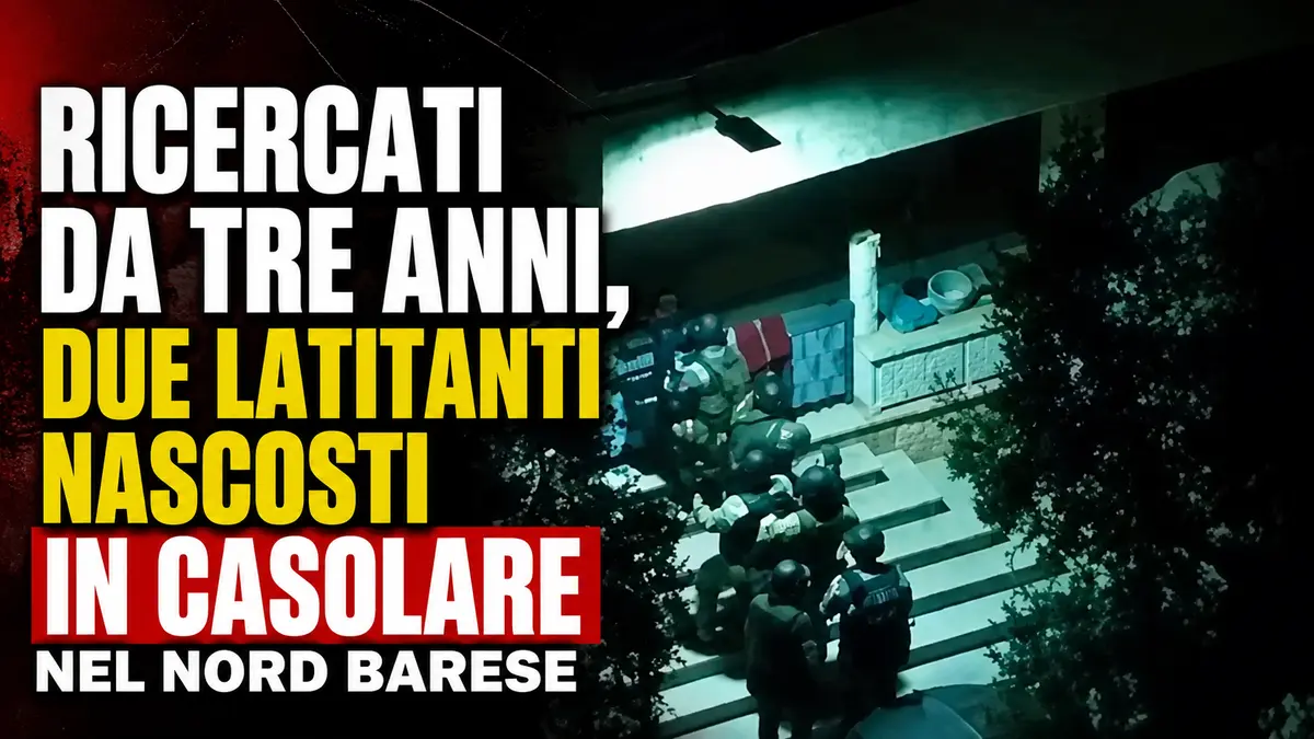 Bisceglie, catturati due latitanti dopo tre anni: si nascondevano in un casolare nelle campagne