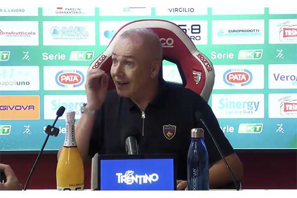 Mantova-Cosenza 3-2: il commento  post-gara del Mister Alvini (Video)