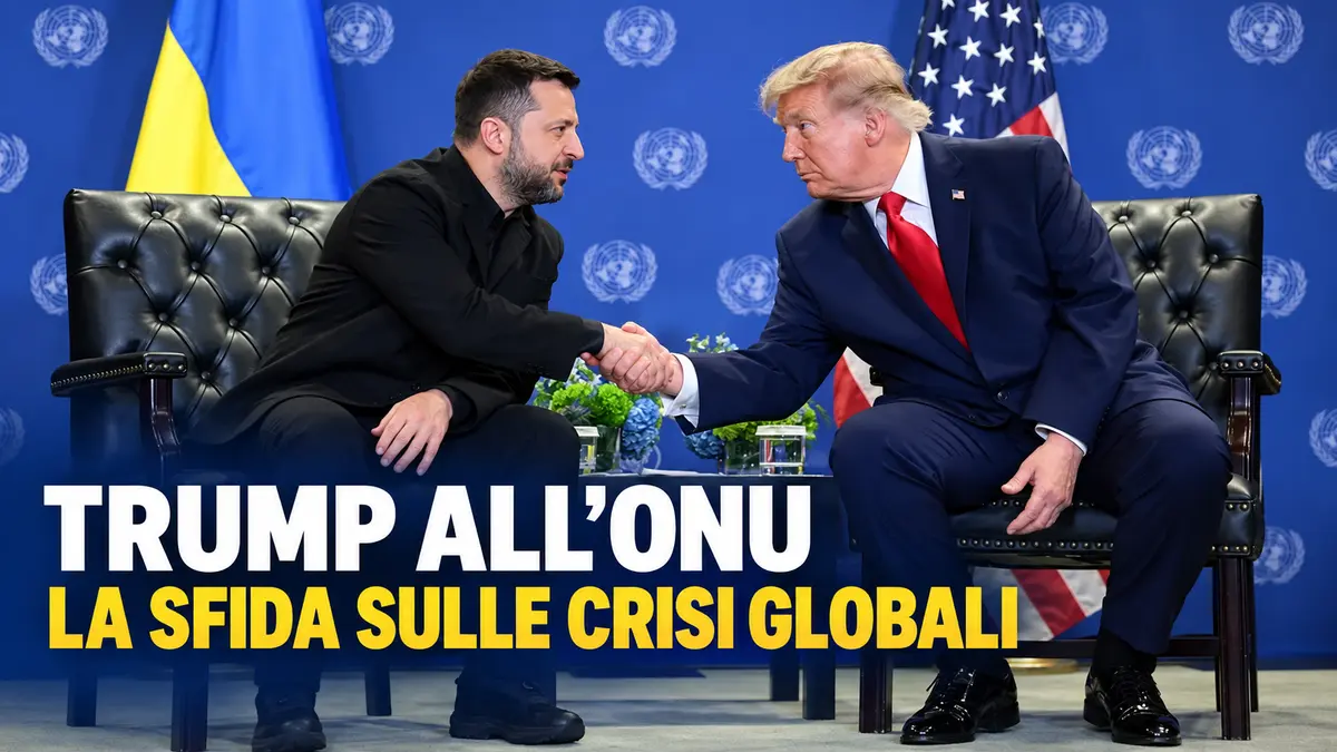 Assemblea Onu, Trump rilancia la potenza americana e detta la linea sulle crisi globali