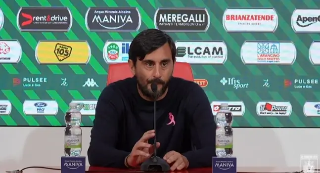 Monza - Catanzaro 2-1 | Le parole di mister Aquilani nel post gara. Video