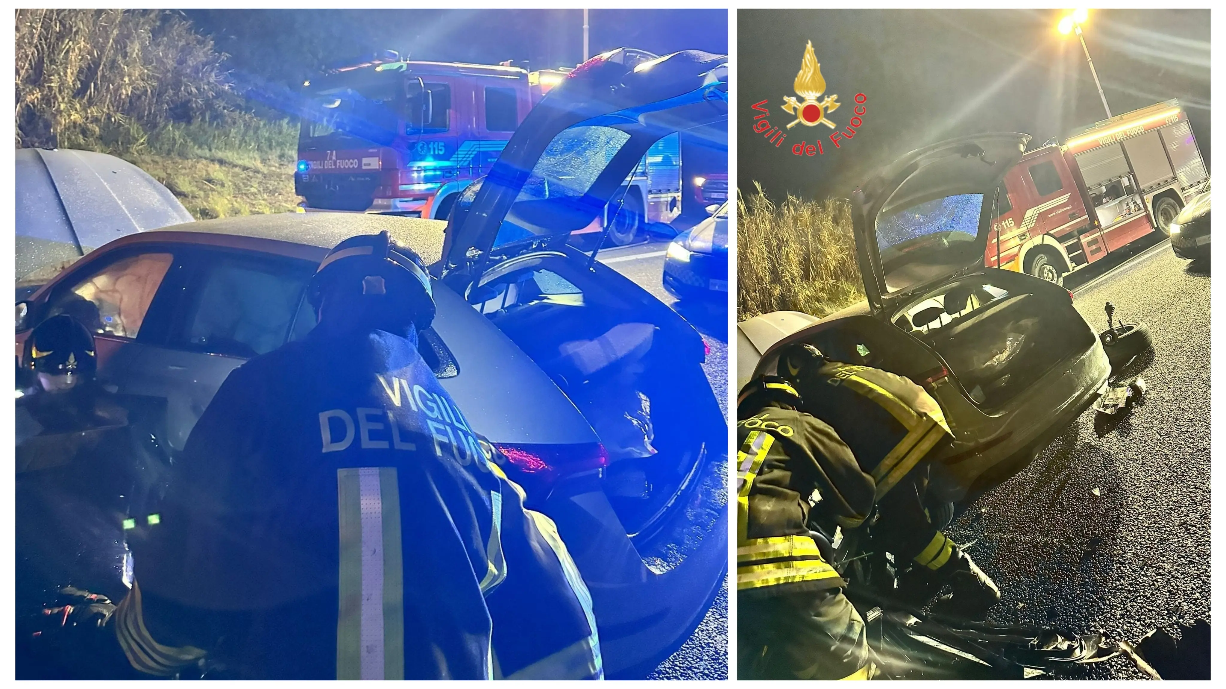 Incidente sull’A2 tra Lamezia e Falerna: quattro auto coinvolte e un ferito