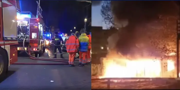  Roma, incendio a Villa Borghese: evacuate le stazioni metro Spagna e Flaminio