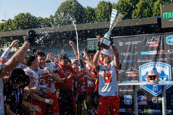 Crusaders Cagliari campioni d'Italia