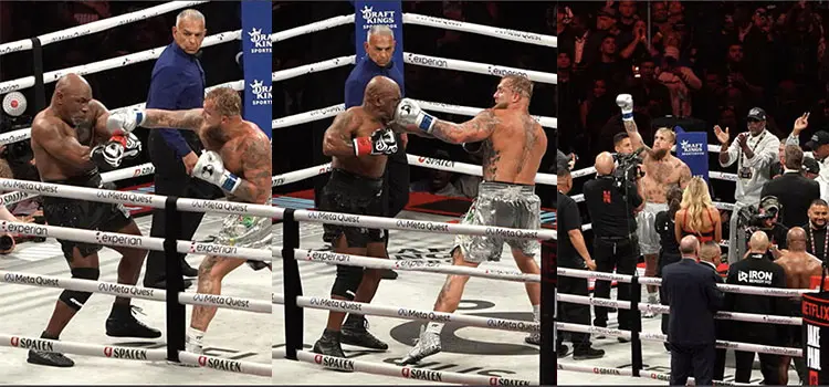 Boxe: Jake Paul vince ai punti contro Mike Tyson nel match-show dell’anno