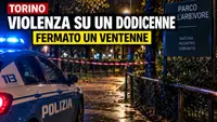 Torino, violenza su un dodicenne: fermato un ventenne