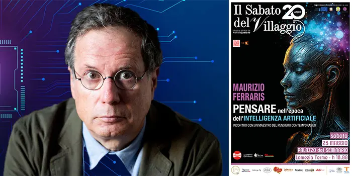 Maurizio Ferraris chiude la rassegna «Il Sabato del Villaggio»