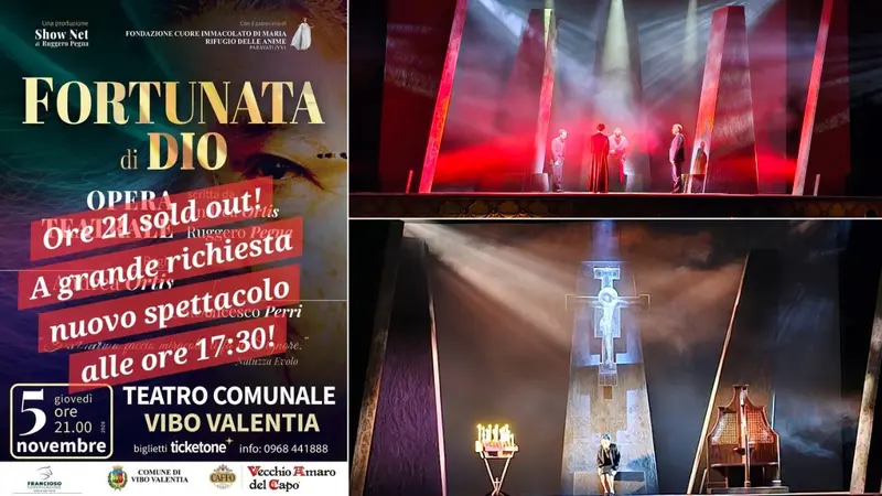 Fortunata di Dio raddoppia a Vibo il 5 novembre dopo il sold out. Confermata Catanzaro il 3 novembre