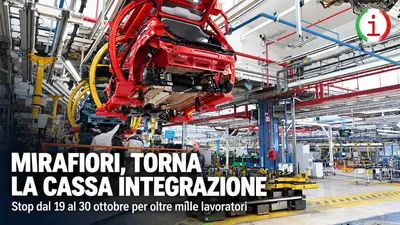 Stellantis Mirafiori, nuova cassa integrazione a ottobre per oltre mille lavoratori