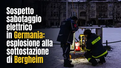 Sospetto sabotaggio elettrico in Germania: esplosione alla sottostazione di Bergheim