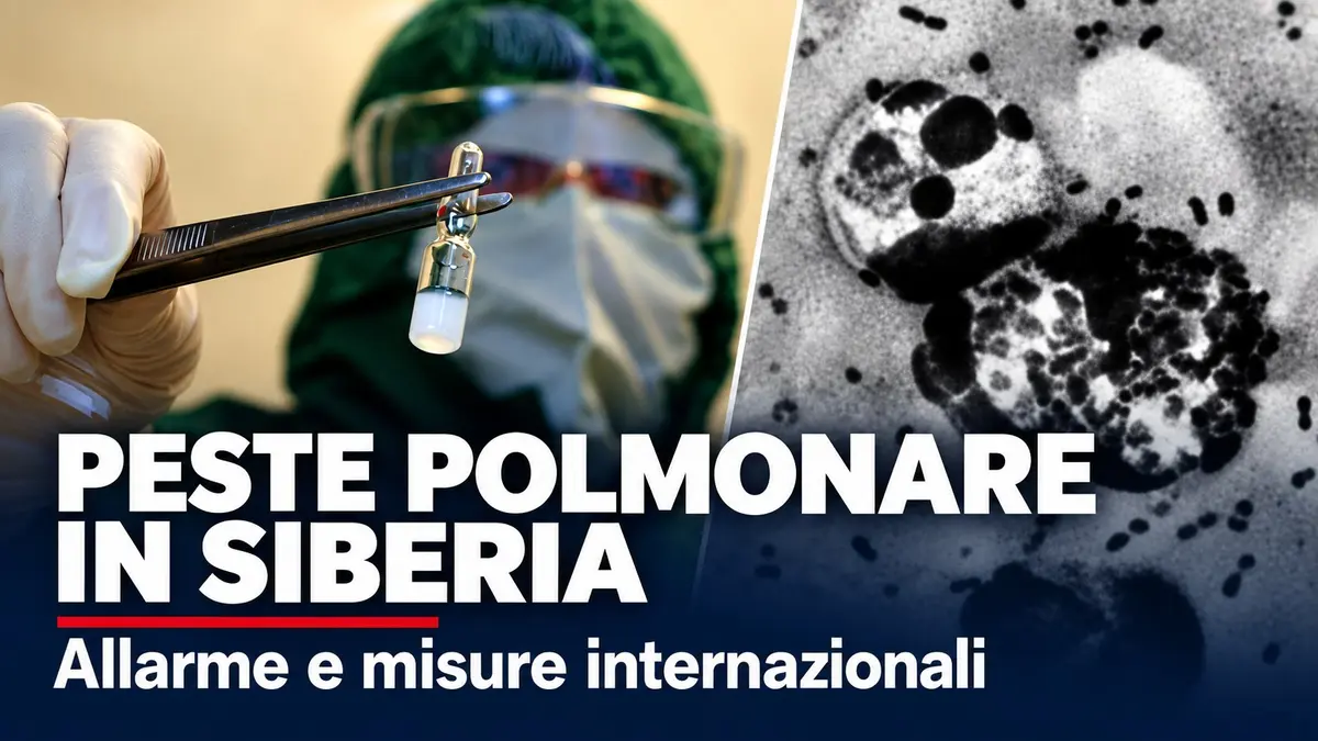 Peste polmonare in Siberia: allarme e misure internazionali
