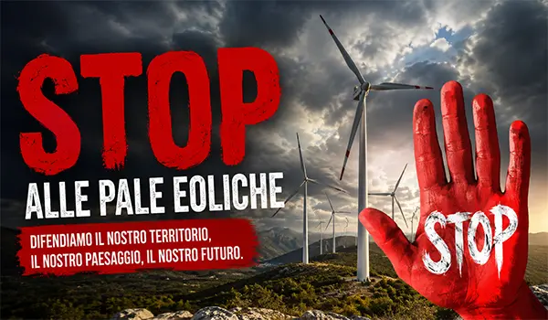 Parco Eolico "Piano del Campo" STOP I comuni di Polia, Filadelfia, Monterosso Calabro e Maierato