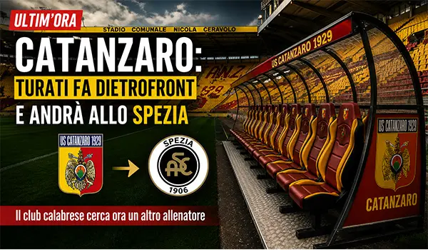 Catanzaro, Turati fa dietrofront: andrà allo Spezia, ecco il perchè