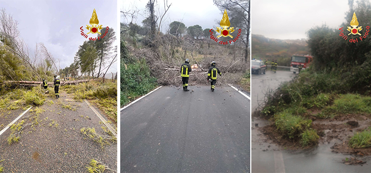 Calabria in Emergenza: 420 Interventi per Maltempo, Frane e Allagamenti Bloccano la Viabilità (Aggiornamento)