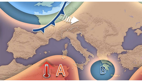 Mete allerta Arancione Calabria: perturbazione in arrivo nel weekend di Ognissanti