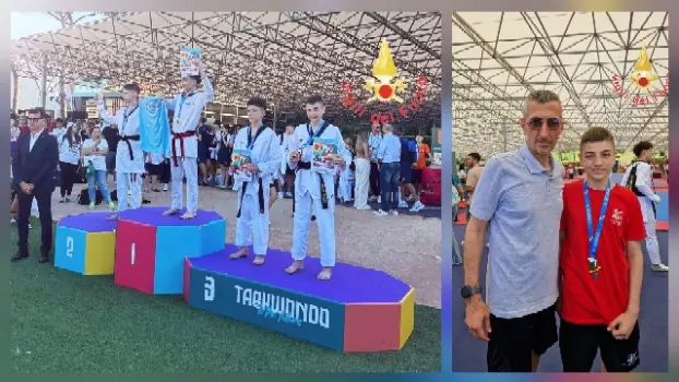 Taekwondo, Coppa Italia per Regioni: bronzo per il catanzarese Giovanni Grilloni alla “Olympic Dream Cup” di Roma