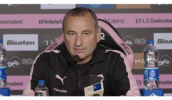 Palermo-Catanzaro, le parole di D’Angelo prima della sfida: niente gestione, testa già ai playoff. Video