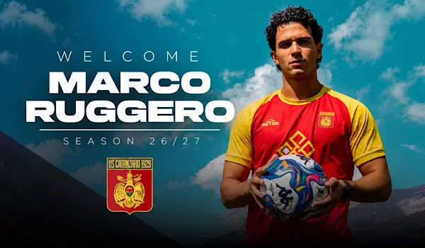 Calciomercato Serie B. Marco Ruggero è del Catanzaro: ufficiale il rinforzo in difesa, arriva dallo Spezia